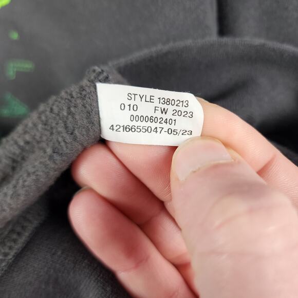 Under Armour Project Rock Hoodie Youth Large Gray First One In Last One Out Loos - Picture 4 of 9